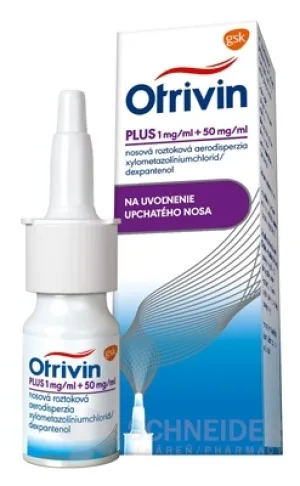 Otrivin PLUS 1mg/ml + 50mg/ml