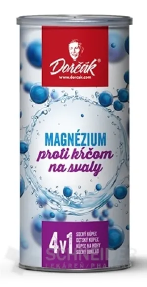 Dorčák MAGNÉZIUM proti kŕčom na svaly 4v1