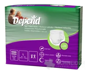 DEPEND SLIP SUPER PLUS L - priedušné