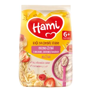 Hami mliečna kaša ovseno - ražná na dobré ráno