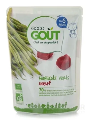 Good Gout BIO Zelené fazuľky s hovädzím mäsom