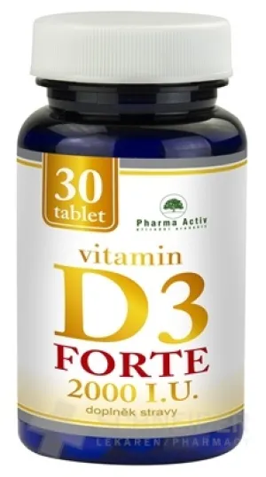 Pharma Activ Vitamin D3 FORTE 2000 I.U.