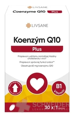 LIVSANE Koenzým Q10 Plus
