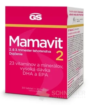 GS Mamavit 2, Tehotenstvo a dojčenie