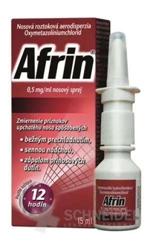 Afrin 0,5 mg/ml nosový sprej
