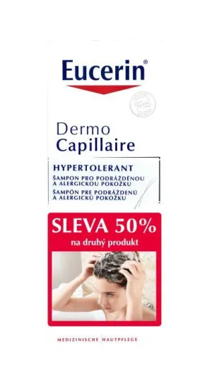 Eucerin Dermocapillaire hypotolerantný šampón 2x250ml