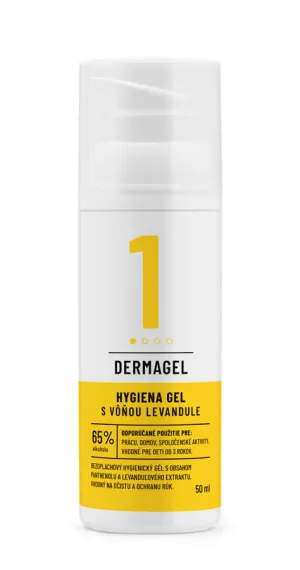 DERMAGEL - Hygiena gel s vôňou levandule 1x240 ml