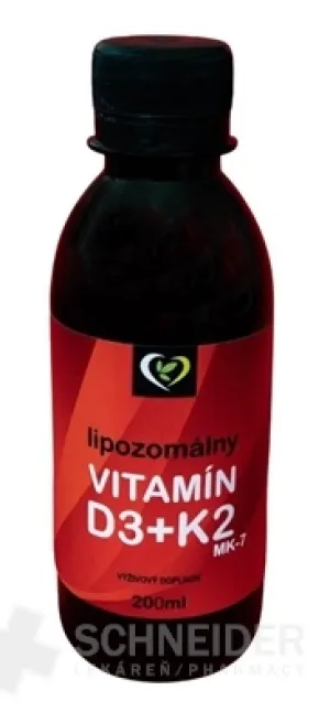 Lipozomálny VITAMÍN D3+K2 - Zdravý svet