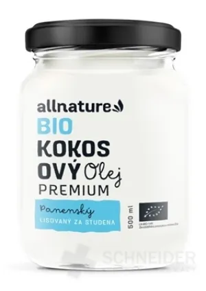 Allnature BIO KOKOSOVÝ olej PREMIUM