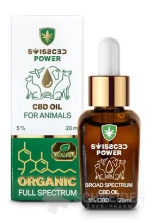 SwissCBDpower CBD OIL 5% for Animals