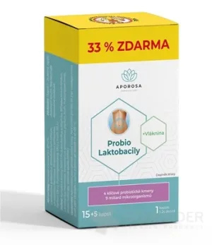 APOROSA Premium Probio Laktobacily + vláknina