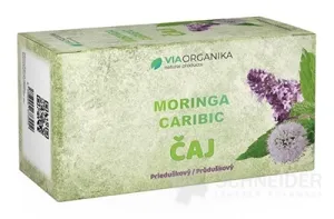VIA ORGANIKA Moringa caribic ČAJ PRIEDUŠKOVÝ