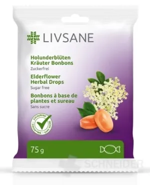 LIVSANE Bylinné pastilky bazový kvet