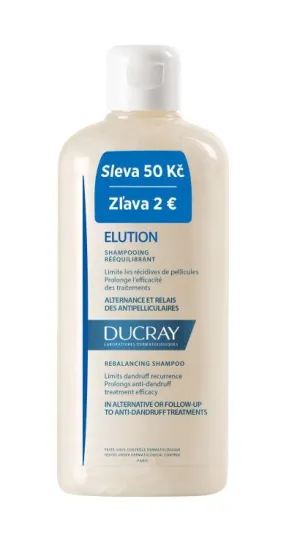 Ducray Elution šampón na citlivú vlasovú pokožku 200ml