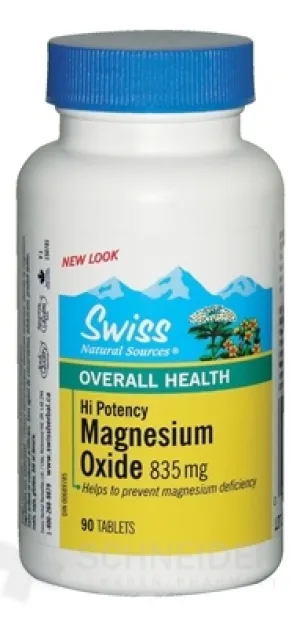 SWISS MAGNESIUM OXIDE 835 mg