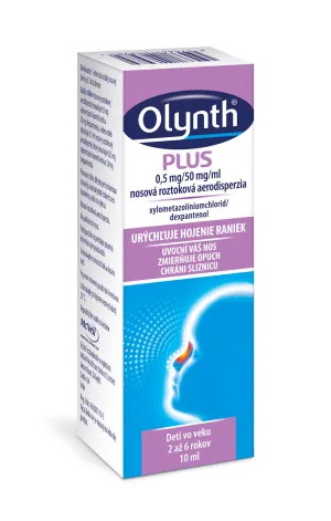 OLYNTH® PLUS 0,5 mg/50 mg/ml nosová roztoková aerodisperzia
