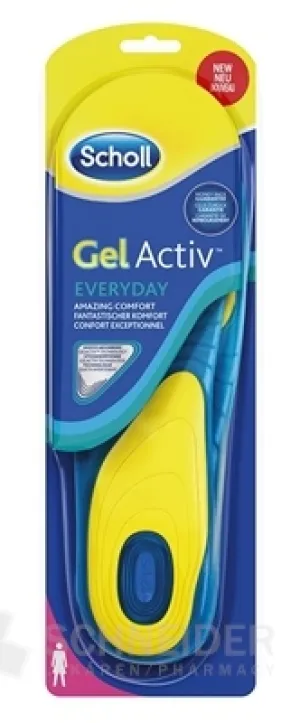 Scholl Gelové vložky do topánok Everyday - Ženy