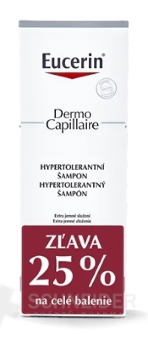 Eucerin DermoCapillaire Šampón Hypertolerantný