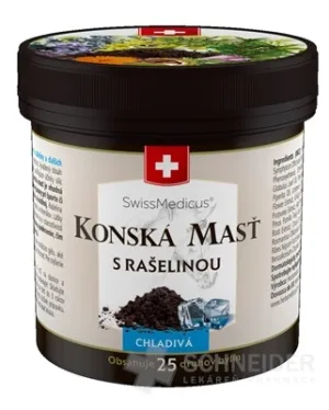 KONSKÁ MASŤ S RAŠELINOU CHLADIVÁ