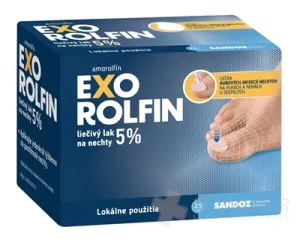 EXOROLFIN liečivý lak na nechty 5 %