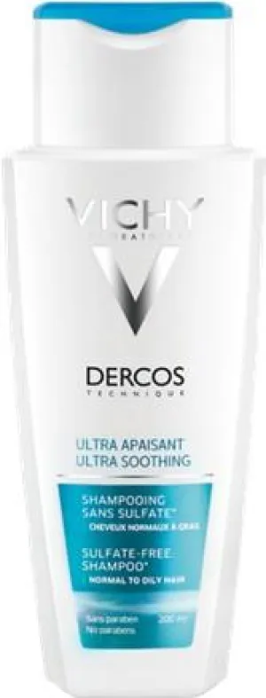 Vichy Dercos Ultraupokojujúci šampón na normálne až mastné vlasy 200ml