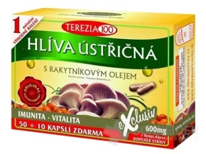 Hliva ustricovitá s rakytníkovým olejom
