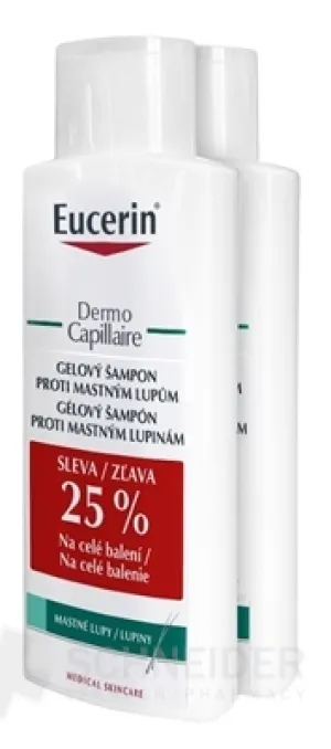 Eucerin DermoCapillaire Gélový Šampón