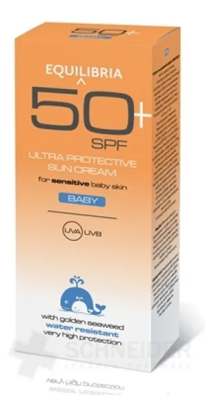EQUILIBRIA BABY SPF 50+ SUN CREAM