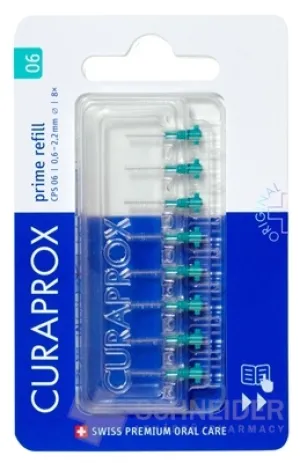 CURAPROX CPS 06 prime refill tyrkysová
