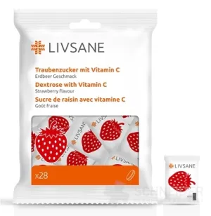 LIVSANE Hroznový cukor s vitamínom C
