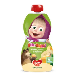 Hami Máša a medveď kapsička Hruška,banán a marhuľa