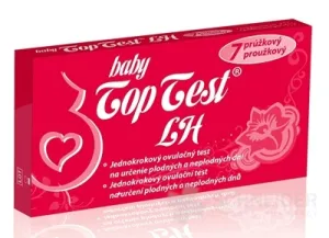Baby Top Test LH ovulačný - 7 prúžkový