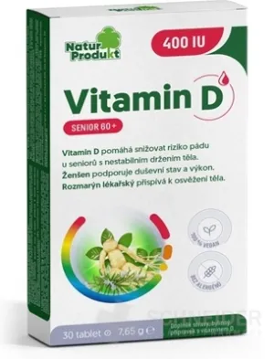 NaturProdukt Vitamín D Senior 60+