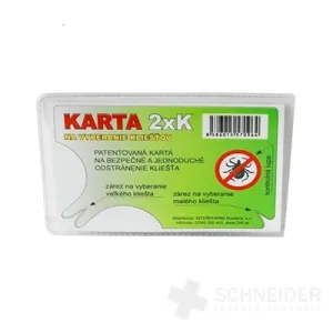 KARTA 2xK NA VYBERANIE KLIEŠŤOV