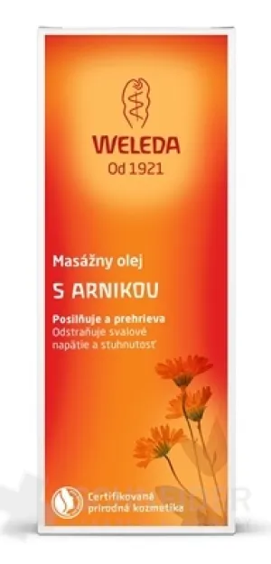 WELEDA Masážny olej s arnikou