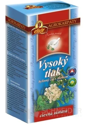 AGROKARPATY VYSOKÝ TLAK čaj s hlohom