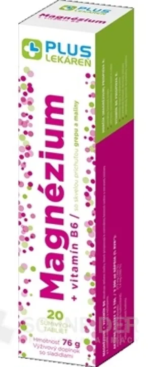 PLUS LEKÁREŇ Magnézium + vitamín B6