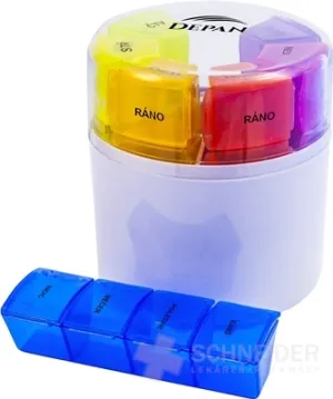 DEPAN Cube Týždenný dávkovač liekov