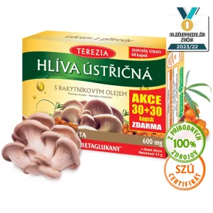 TEREZIA HLIVA USTRICOVITÁ S RAKYTNÍKOVÝM OLEJOM  30 +30 cps