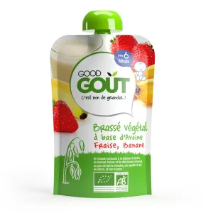 Good Gout BIO Ovsený dezert s jahodou a banánom