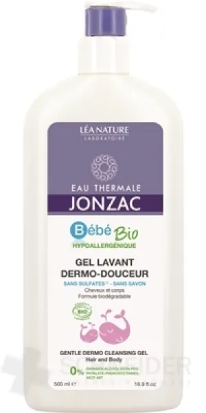 JONZAC Bébé Detský dermo-čistiaci gél BIO