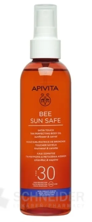APIVITA BEE SUN SAFE TAN PERFECTING BODY OIL SPF30