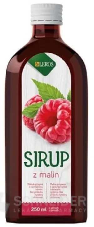 LEROS SIRUP z malín