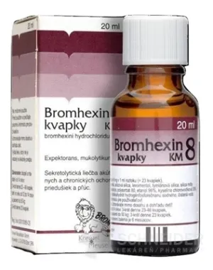 BROMHEXIN 8-KVAPKY KM