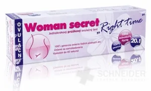 Woman secret RIGHT TIME ovulačný test