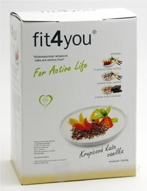 Fit4You Krupicová kaša Vanilka