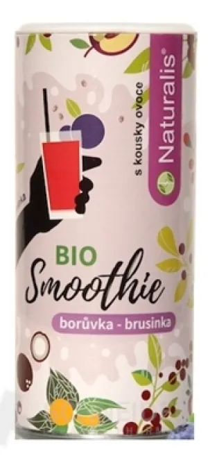 Naturalis BIO Smoothie Čučoriedka - brusnica