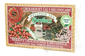HERBEX UROLOGICKÝ ČAJ S BRUSNICAMI