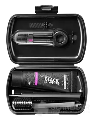 CURAPROX Travel set Black Is White