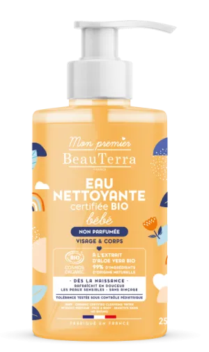 BeauTerra - organická detská micelárna voda bez parfému